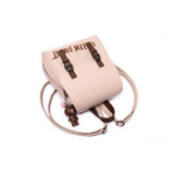 <bold>Youth Backpack <br>Vegan-Leather Fashion Backpack  - strapsandbrass.com