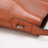 <bold>Bucket / Shoulder Bag <br>Vegan-Leather Handbag  - strapsandbrass.com
