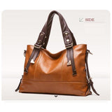 <bold>Tote / Crossbody Bag  <br>Genuine-Leather Handbag  - strapsandbrass.com