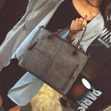 Tote / Shoulder Bag  <br>Vegan-Leather Handbag  - strapsandbrass.com