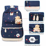 Backpack USB Charging <br> Canvas Backpack  - strapsandbrass.com