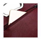 <bold>Messenger / Tote Bag  <br>Vegan-Leather Handbag  - strapsandbrass.com