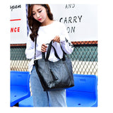 <bold>Tote / Crossbody Bag <br>Genuine-Leather Handbag  - strapsandbrass.com