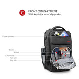 Backpack USB Charging & Anti-Theft <br> Oxford Backpack  - strapsandbrass.com