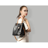 <bold>Bucket / Crossbody Bag <br>Genuine-Leather Handbag  - strapsandbrass.com