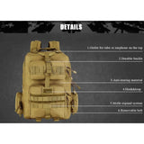 Backpack Military & Tactical <br> Nylon Backpack  - strapsandbrass.com
