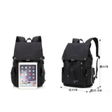 Backpack USB Charging<br> Nylon Backpack  - strapsandbrass.com