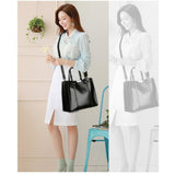 <bold>Tote / Crossbody Bag  <br>Vegan-Leather Handbag  - strapsandbrass.com