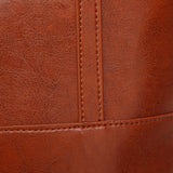 <bold>Tote / Shoulder Bag  <br>Vegan-Leather Handbag  - strapsandbrass.com