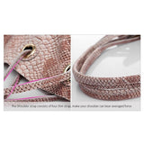 <bold>Bucket / Tote Bag <br>Genuine-Leather Handbag  - strapsandbrass.com