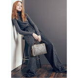 <bold>Top-Handle  / Crossbody Bag <br>Genuine-Leather Handbag  - strapsandbrass.com