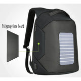 Backpack USB Charging & Solar <br> Nylon Backpack  - strapsandbrass.com