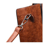 <bold>Tote / Shoulder Bag  <br>Vegan-Leather Handbag  - strapsandbrass.com