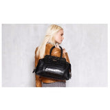 <bold>Tote / Shoulder Bag  <br>Vegan-Leather Handbag  - strapsandbrass.com