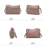 <bold>Crossbody / Shoulder Bag  <br>Vegan-Leather Handbag  - strapsandbrass.com