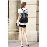 <bold>Fashion Backpack  <br>Vegan-Leather Fashion Backpack  - strapsandbrass.com