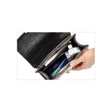 <bold>Satchel / Crossbody Bag <br>Genuine-Leather Handbag  - strapsandbrass.com