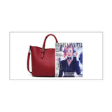 <bold>Tote  / Shoulder Bag  <br>Vegan-Leather Handbag  - strapsandbrass.com