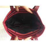 <bold>Bucket  / Tote Bag <br>Genuine-Leather Handbag  - strapsandbrass.com
