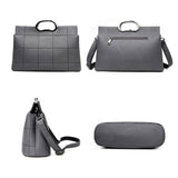 <bold>Tote / Messenger Bag <br>Genuine-Leather Handbag  - strapsandbrass.com