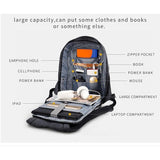 Backpack USB Charging & Anti-Theft <br> Oxford Backpack  - strapsandbrass.com