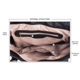 <bold>Tote / Shoulder Bag  <br>Vegan-Leather Handbag  - strapsandbrass.com