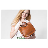 <bold>Tote  / Crossbody Bag  <br>Vegan-Leather Handbag  - strapsandbrass.com