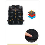 Backpack USB Charging <br> Vegan Leather Backpack  - strapsandbrass.com