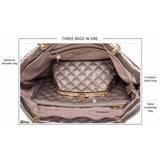 <bold>Tote Crossbody Bag & Purse Set <br>Vegan-Leather Handbag  - strapsandbrass.com