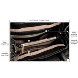 <bold>Top-Handle / Tote Bag  <br>Vegan-Leather Handbag  - strapsandbrass.com