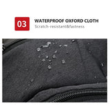 Backpack USB Charging & Anti-Theft <br> Oxford Backpack  - strapsandbrass.com