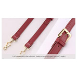 <bold>Messenger  / Shoulder Bag  <br>Vegan-Leather Handbag  - strapsandbrass.com