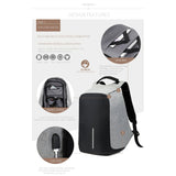 Backpack USB Charging <br> Oxford Backpack  - strapsandbrass.com