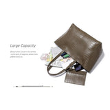 <bold>Tote & Crossbody Bag Set <br>Vegan-Leather Handbag  - strapsandbrass.com