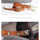 <bold>Bucket / Crossbody Bag <br>Genuine-Leather shoulder bags  - strapsandbrass.com