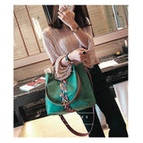 <bold>Tote / Shoulder Bag <br>Vegan-Leather Handbag  - strapsandbrass.com