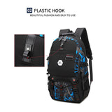 Backpack USB Charging & Water Resistant <br> Oxford Backpack  - strapsandbrass.com