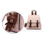 <bold>Youth Backpack <br>Vegan-Leather Fashion Backpack  - strapsandbrass.com