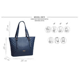 <bold>Tote / Shoulder Bag  <br>Vegan-Leather Handbag  - strapsandbrass.com