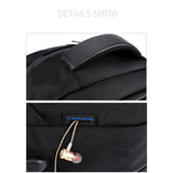 Backpack USB Charging <br> Oxford Backpack  - strapsandbrass.com