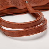 <bold>Tote / Shoulder Bag  <br>Vegan-Leather Handbag  - strapsandbrass.com