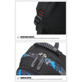 Backpack USB Charging & Water Resistant <br> Oxford Backpack  - strapsandbrass.com