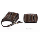 <bold>Hobo  / Tote Bag <br>Genuine-Leather Handbag  - strapsandbrass.com