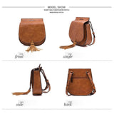 <bold>Shell / Crossbody Bag  <br>Vegan-Leather Handbag  - strapsandbrass.com