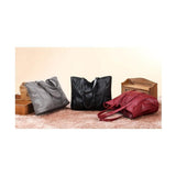 <bold>Tote / Shoulder Bag  <br>Vegan-Leather Handbag  - strapsandbrass.com