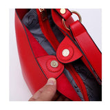 <bold>Bucket / Tote Bag  <br>Vegan-Leather Handbag  - strapsandbrass.com