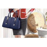 <bold>Top-Handle  / Shoulder Bag  <br>Vegan-Leather Handbag  - strapsandbrass.com