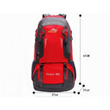 Hiking / Climbing Backpack <br> Nylon Backpack  - strapsandbrass.com