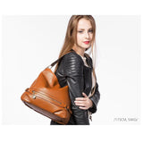 <bold>Hobo  / Tote Bag <br>Genuine-Leather Handbag  - strapsandbrass.com
