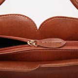 <bold>Tote / Shoulder Bag  <br>Vegan-Leather Handbag  - strapsandbrass.com